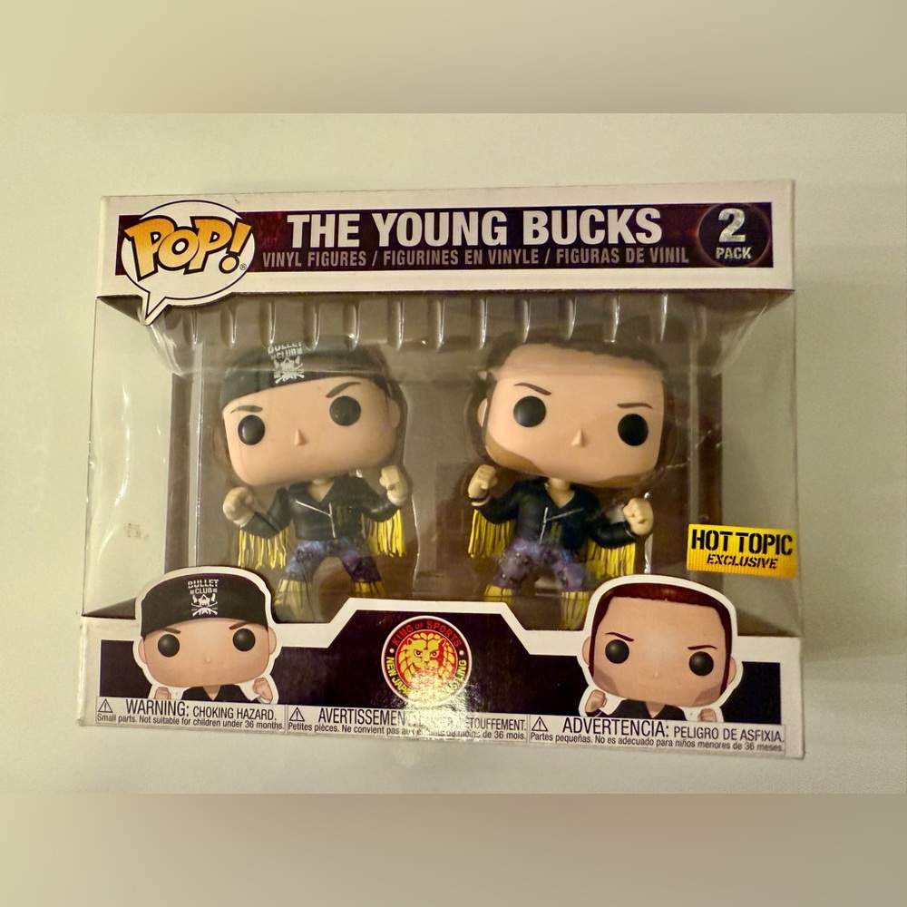 Funko Pop! The Young Bucks Bullet Club 2-Pack. NWB. - Picture 2 of 7